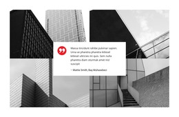 En Son Proje Hakkında Görüş - HTML Web Sitesi Şablonu