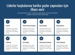 İlham Veren Eylemler Için Ücretsiz Çevrimiçi Şablon