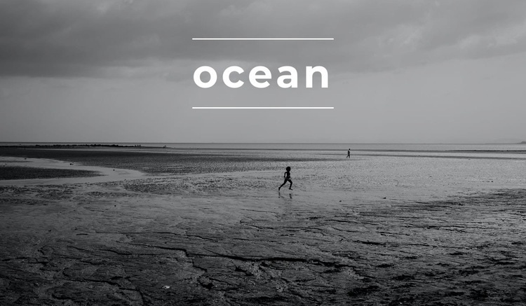 Endless ocean Webflow Template Alternative