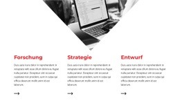 Wir Bieten Design-Service – Funktionale HTML5-Vorlage