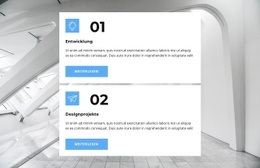 Zwei Schritte Zum Einstieg - Website-Vorlagen