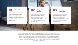 Tres Pasos Para Empezar - Página De Destino De Arrastrar Y Soltar