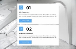 Deux Étapes Pour Commencer - HTML Website Builder