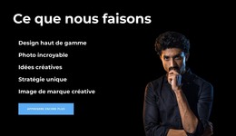 Qu'Obtiendrez-Vous - Modèle Web HTML