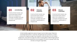 Drie Stappen Om Te Beginnen - Inspiratie Voor Website-Ontwerp