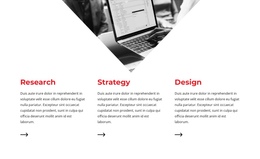 We Provide Design Service One Page Template