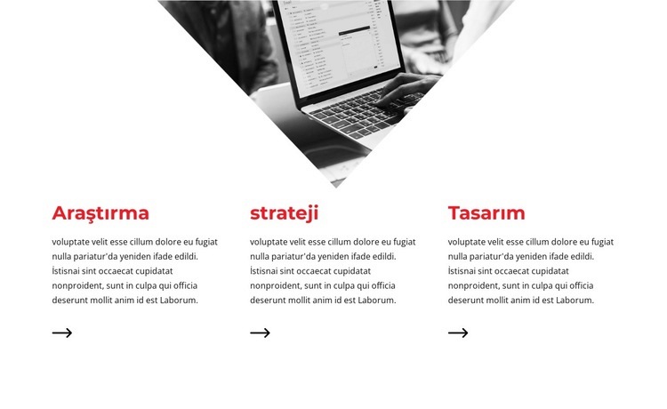 Tasarım hizmeti veriyoruz Web Sitesi Mockup'ı