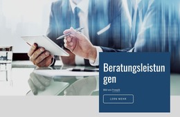 Beratungsleistungen In Europa - Bootstrap-Vorlage