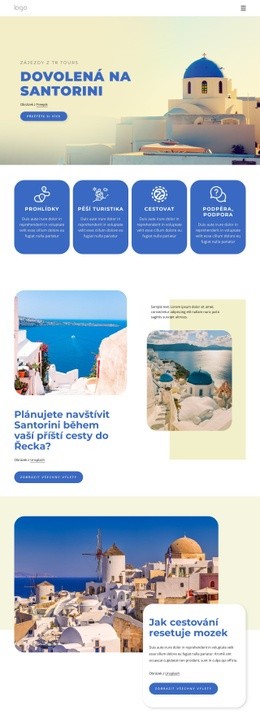 Dovolená Na Santorini