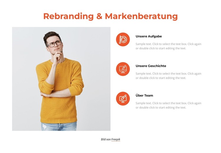 Rebranding-Projekte CSS-Vorlage