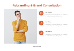 Rebranding Projects - Drag & Drop Joomla Template