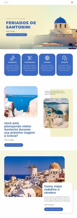 Feriados Em Santorini