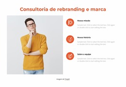 Projetos De Rebranding - Modelo Joomla De Arrastar E Soltar