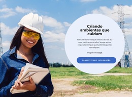 Inspiração De Site Para Construtora Familiar