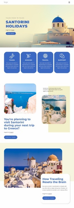 Helgdagar På Santorini