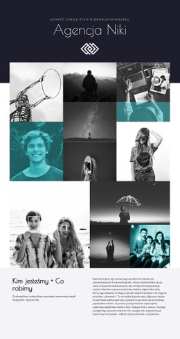 Agencja Niki Szablon Jednostronicowy