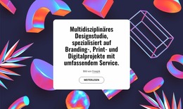 Vorlagenerweiterungen Für Multidisziplinäres Designstudio In London