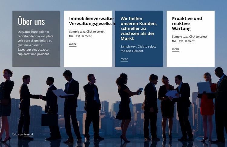 Beratungsleistungen zur Transformation Ihres Unternehmens Website design