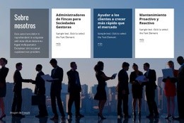 Servicios De Consultoría Para Transformar Su Negocio - Página De Destino Personalizada