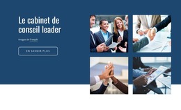 Nous Proposons Des Conseils Financiers - Modèle Web HTML