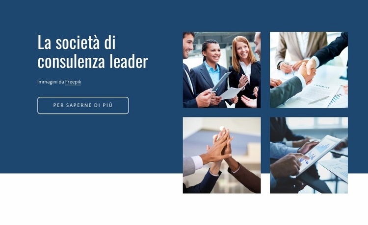 Offriamo consulenza finanziaria Progettazione di siti web