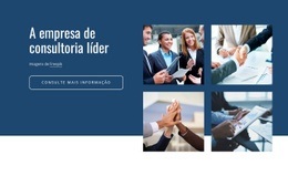 Oferecemos Consultoria Financeira - Maquete De Site Para Download Gratuito