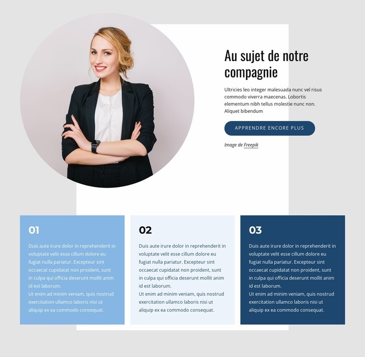 Le cabinet de conseil leader Créateur de site Web HTML