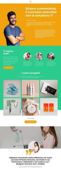 Tema HTML5 Per Immersione Nei Processi