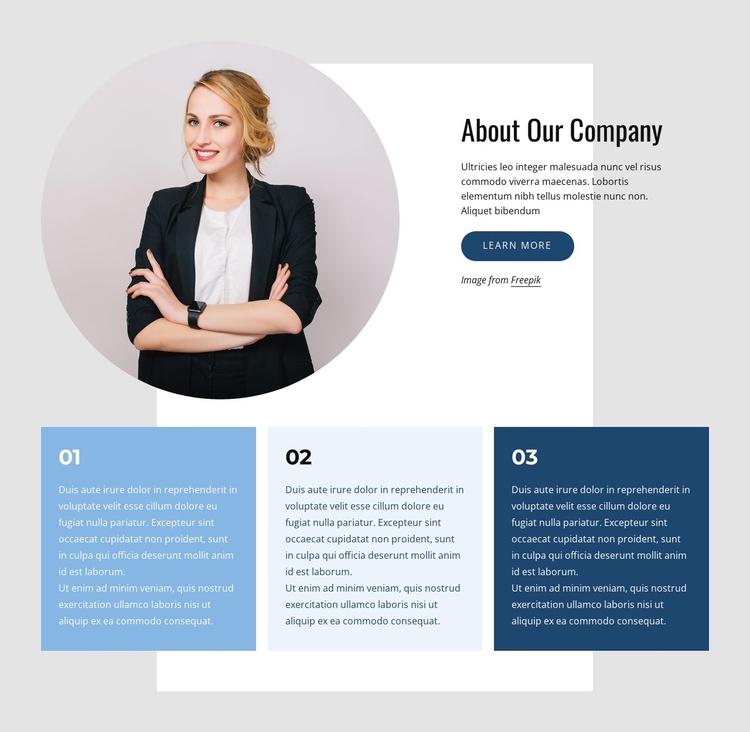 The leading consulting firm Joomla Template