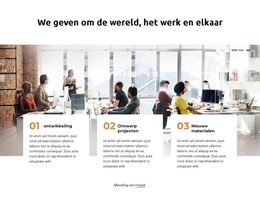 Gratis HTML Voor Ontwerp- En Ontwikkelingsbedrijf