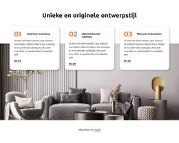 Unieke En Originele Ontwerpstijl