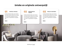 Unieke En Originele Ontwerpstijl