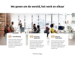 Ontwerp- En Ontwikkelingsbedrijf - Aangepaste Websitebouwer