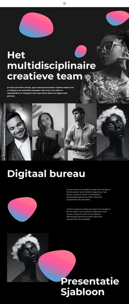 Sjabloondemo Voor Creativiteit In De Kunst