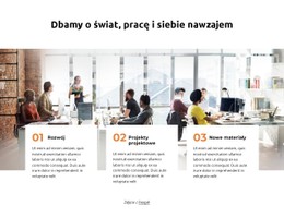 Responsywny HTML5 Dla Firma Projektowo-Rozwojowa