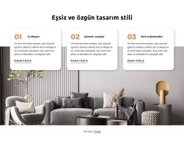 Eşsiz Ve Özgün Tasarım Stili - Özel Web Sitesi Tasarımı