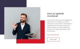 A Legjobb Webhelytervezés Amit Az Ügyfelek Mondanak Számára