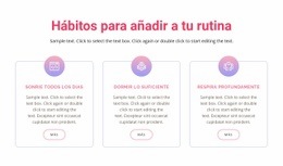 CSS Gratuito Para Hábitos Para Añadir A Tu Rutina