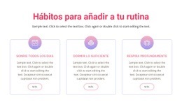 Hábitos Para Añadir A Tu Rutina - Diseño Múltiple