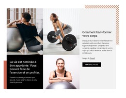 Commencez À Fréquenter La Salle De Sport Régulièrement - Téléchargement Gratuit D'Un Modèle D'Une Page