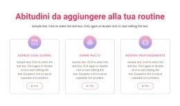 Miglior Design Della Pagina Di Destinazione Per Abitudini Da Aggiungere Alla Tua Routine