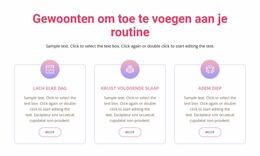 Gewoonten Om Toe Te Voegen Aan Je Routine Bouwer Joomla