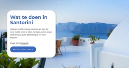 Santorini Pakketreizen - Sjabloon Voor Websitebouwer