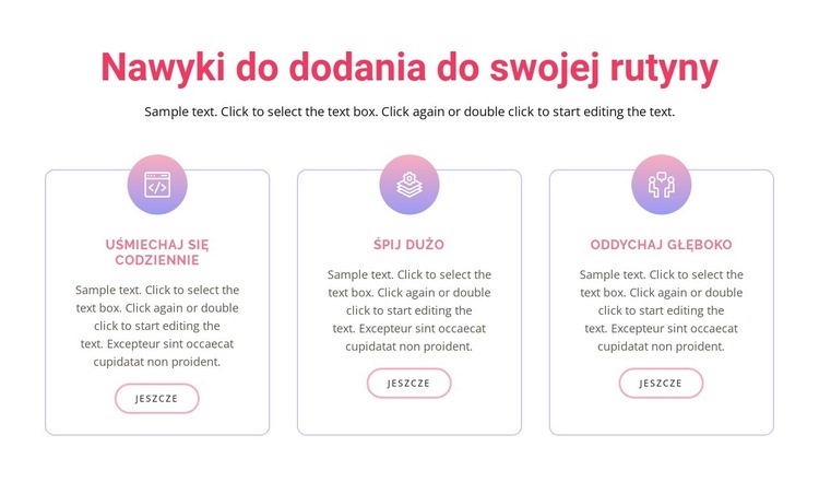 Nawyki do dodania do swojej rutyny Wstęp