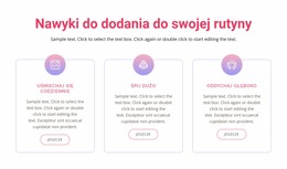 Nawyki Do Dodania Do Swojej Rutyny - Szablon Joomla Jest Darmowy, Responsywny