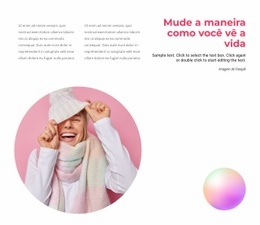 Pessoas Felizes São Lindas - Modelo HTML5 De Página Única