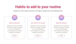 Habits To Add To Your Routine