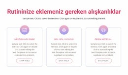 Rutininize Eklemeniz Gereken Alışkanlıklar Için Kendi Web Sitenizi Oluşturun