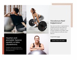 Spor Salonuna Düzenli Olarak Katılmaya Başlayın - Web Sitesi Oluşturucuyu Ücretsiz Indirin