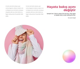 Mutlu Insanlar Güzeldir - En Iyi Web Sitesi Şablonu Tasarımı